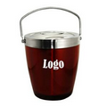 Stainless Steel Covered Ice Bucket